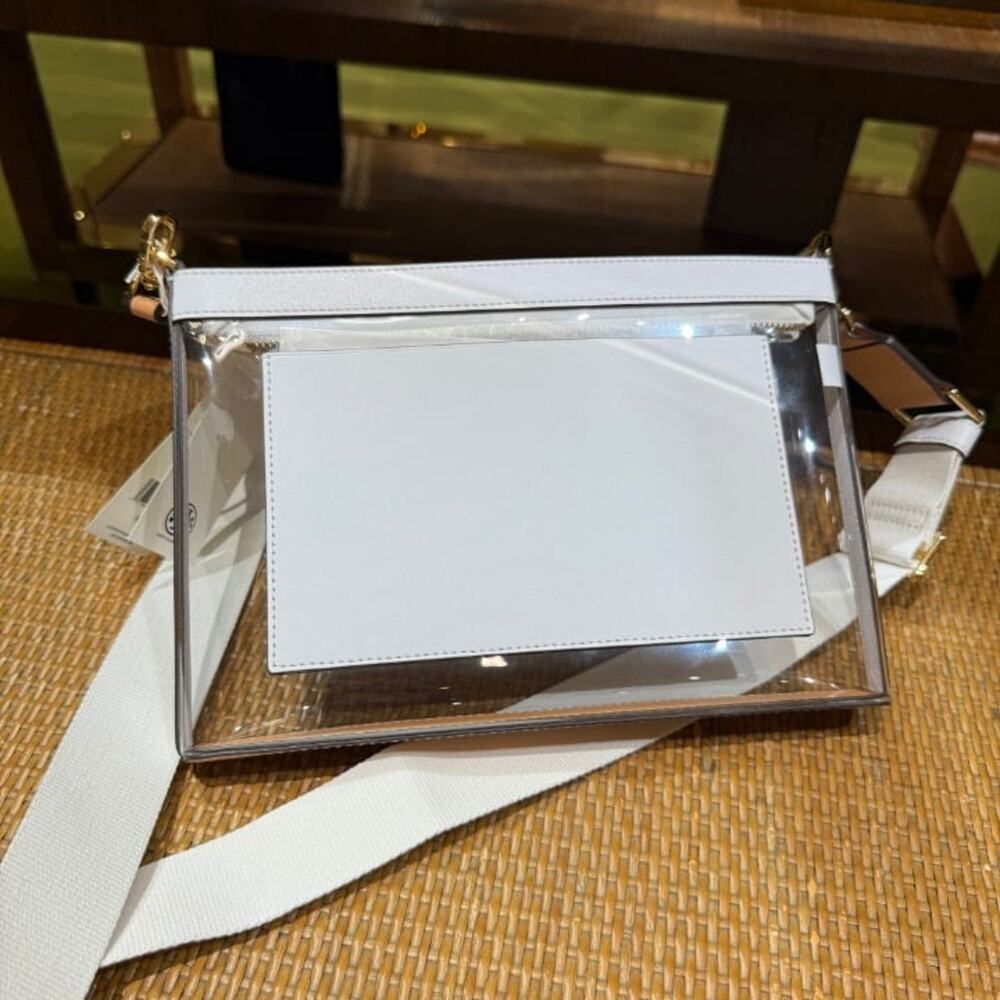 Tory Burch Blake Clear Swingpack Crossbody 165834 $330 - Picture 3 of 12